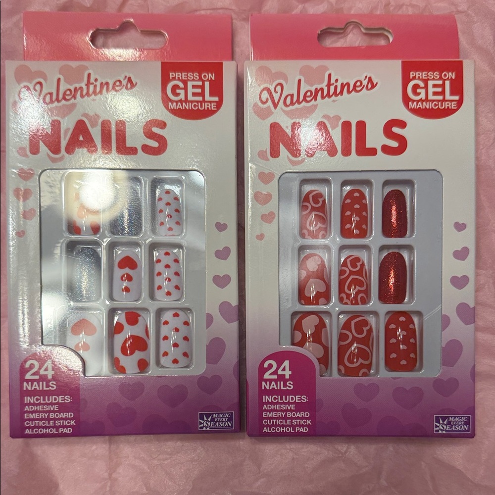 Beatiful 😍 Press on Nails for valentines 💘